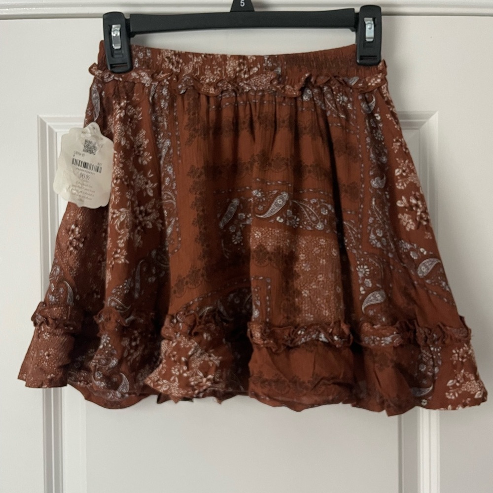 NWT Altar’d State ruffle skirt